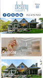 Mobile Screenshot of destiny-homes.com